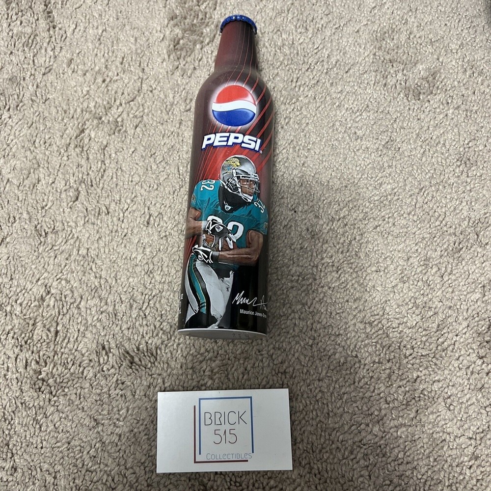 Pepsi Football Aluminum Bottle Maurice Jones-Drew Jaguars Limited Edition